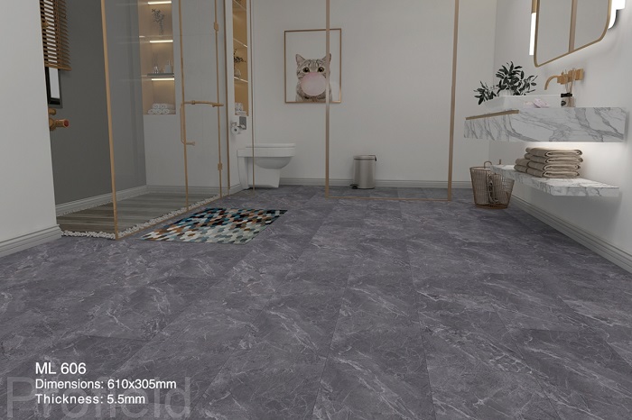 Кварцвинил Profield Evolution Stone ML606 Грей Марбл