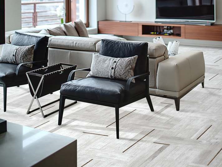 Замковое пробковое покрытие CorkStyle Woodwise Spark Brown