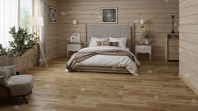 Ламинат AlpineFloor Аквамарин (Aqua Life) LF103-09 Дуб Стокгольм
