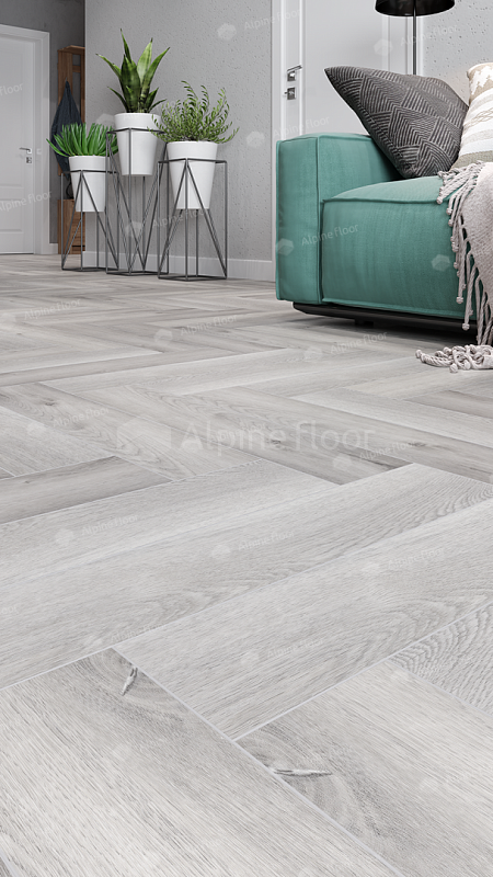 Кварцвинил Alpine Floor Parquet Lvt Eco 16-18 Дуб Лейтена