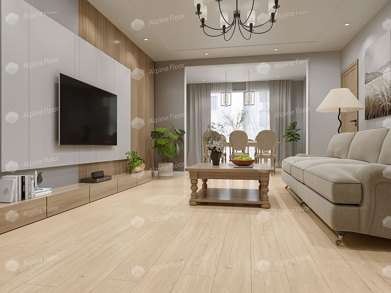 Кварцвинил Alpine Floor Sequoia Lvt Еco 6-10 Секвойя Классик