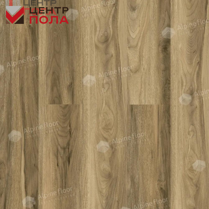 Кварцвинил Alpine Floor NUT Еco 22-3 Орех Ногал