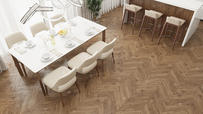 Кварцвинил Alpine Floor Chevron Alpine Eco 18-10 Гевуина
