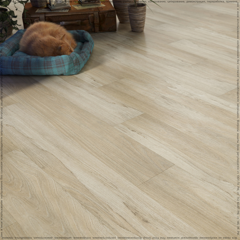 Кварцвинил Fine Floor Wood FF-1427 Дуб Реймс