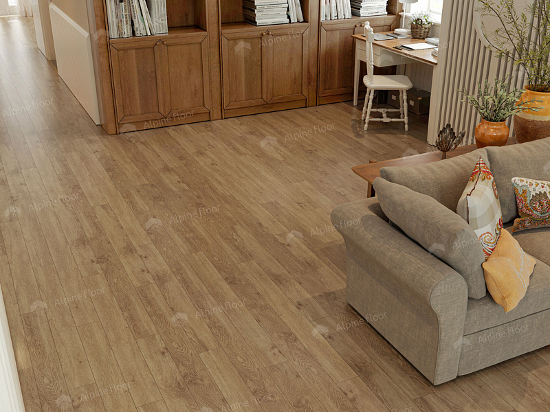 Кварцвинил Alpine Floor Grand Sequoia Village Eco 11-1007 Макадамия