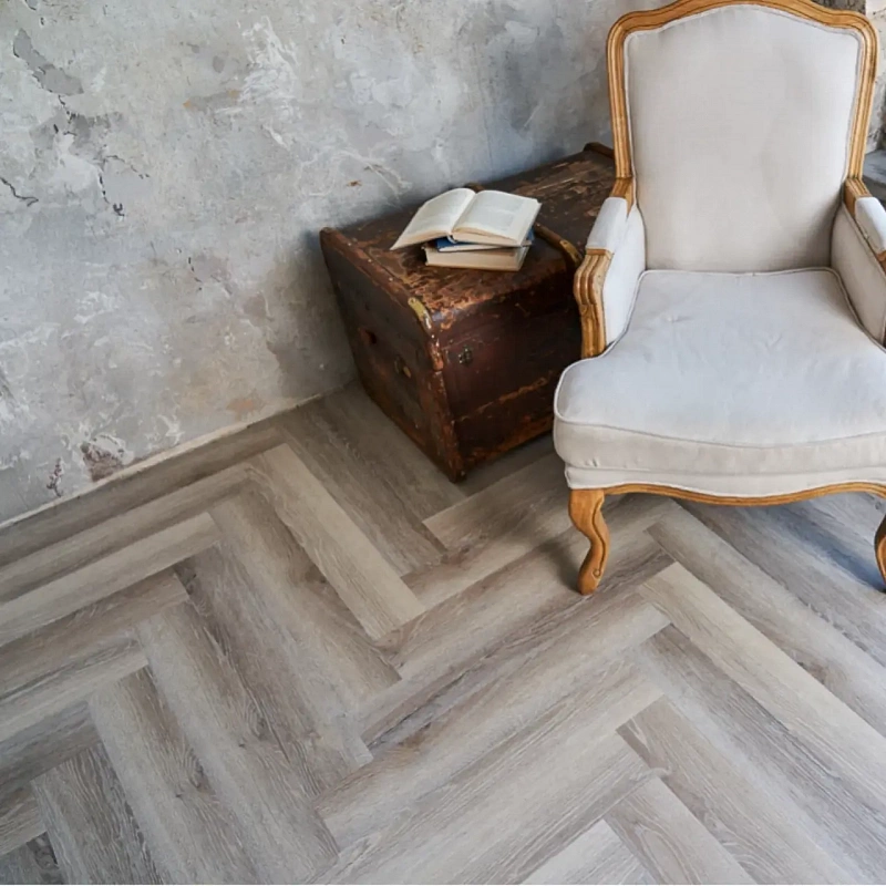Кварцвинил Vinilam Parquet Herringbone Glue GD11122 Паркет Эрмитаж клеевой